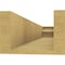 Ekena Millwork 6in. W x 4in. H x 28in. L Crestline Woodgrain TimberThane Rafter Tail, Primed Tan RFTUR06X04X28CRERCPR - alternate 2
